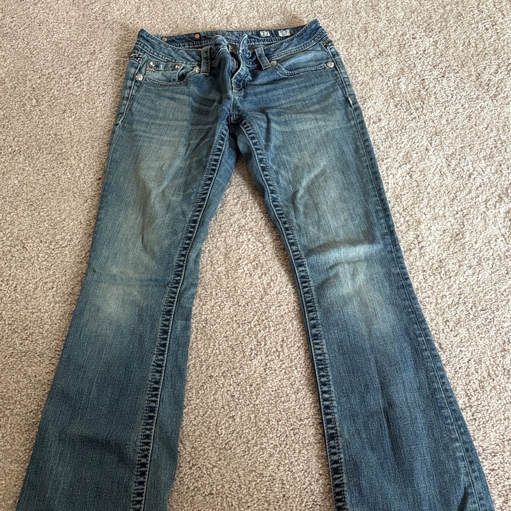 Miss Me Women's Blue Boot Cut Jeans